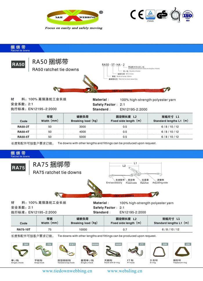 Ratchet Lashing Strap